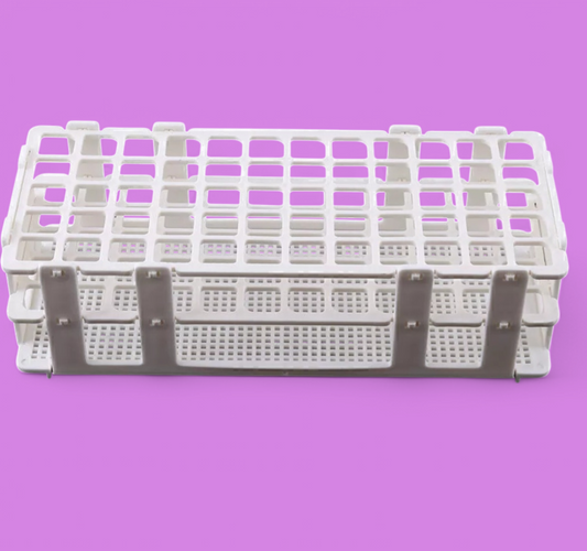 White Test Tubes Rack